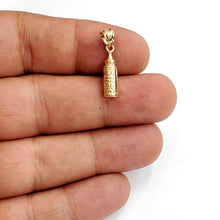 Load image into Gallery viewer, New 14K Yellow Gold 3D baby feeding milk bottle Charm Pendant Fine Jewelry 2.9g