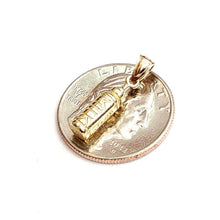 Load image into Gallery viewer, New 14K Yellow Gold 3D baby feeding milk bottle Charm Pendant Fine Jewelry 2.9g
