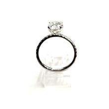 Load image into Gallery viewer, 3.02Ct Oval Brilliant Cut E VS2 Lab Grown Diamond 14k White Gold Engagement Ring