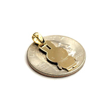 Load image into Gallery viewer, 14k yellow Gold Miffy Rabbit Bunny animal Pendant charm Gift fine jewelry 1.1g