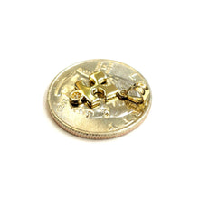 Load image into Gallery viewer, 14k yellow Gold Tiny puzzle piece Pendant charm unisex gift fine jewelry 0.7g