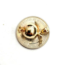 Load image into Gallery viewer, 14k yellow gold 3D pomegranate Granada fruit anar pendant fine jewelry 5.1g