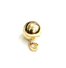 Load image into Gallery viewer, New 14k yellow Gold 3D baseball Pendant charm sport game fine jewelry gift 3.3g