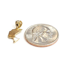 Load image into Gallery viewer, New 14k yellow Gold Tiny Egyptian Nefertiti head queen Pendant fine jewelry 1.2g
