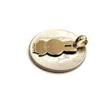 Load image into Gallery viewer, 14k yellow Gold Miffy Rabbit Bunny animal Pendant charm Gift fine jewelry 1.1g
