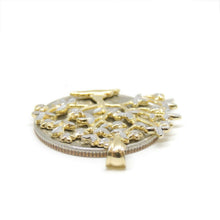 Load image into Gallery viewer, New 14k two tone gold tree of life lucky pendant fine jewelry gift for her 2.3g