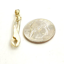 Load image into Gallery viewer, 14k Yellow Gold 3D Pliers Pendant charm Movable tools Gift fine jewelry 2.6g