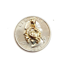 Load image into Gallery viewer, New 14k yellow Gold tiny crab cancer zodiac sign Pendant charm fine jewelry 1.2g