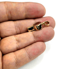 Load image into Gallery viewer, 14k yellow Gold 3D Whistle Coach Athletics Pendant sport game fine jewelry 3.8g