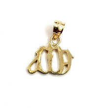 Load image into Gallery viewer, New 14K Yellow Gold Allah Islamic God Pendant Charm religious fine jewelry 1.3g