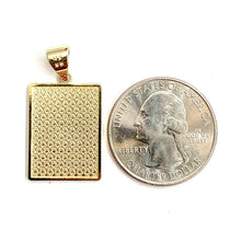Load image into Gallery viewer, 14k yellow Gold Ace of spade Pendant playing card gambling fine jewelry 2.8g