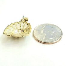 Load image into Gallery viewer, New 10k yellow solid Gold Indian face head Pendant diamond cut fine jewelry 3.2g