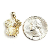 Load image into Gallery viewer, New 14k solid yellow Gold Chief face head Pendant fine jewelry 2.6g