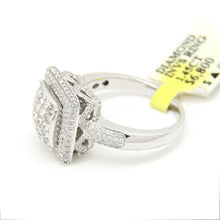 Load image into Gallery viewer, New 1.45Ct Natural Diamond 14k White Gold Wedding Engagement women Ring Size 7