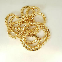 Load image into Gallery viewer, New 10K yellow gold 3.90mm round box chain Necklace fine gift jewelry 22.7g 32"