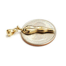 Load image into Gallery viewer, New 14k yellow gold Chili Pepper pendant charm gift fine jewelry 1.7g