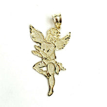Load image into Gallery viewer, New 10k yellow Gold full body angel Pendant charm fine gift jewelry love 1.5g