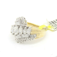 Load image into Gallery viewer, 2.00ct Genuine Diamond 14k yellow Gold Women anniversary wedding Ring Size 7