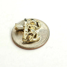 Load image into Gallery viewer, 14k yellow gold happy & sad face theater act mask pendant fine jewelry 2.1g