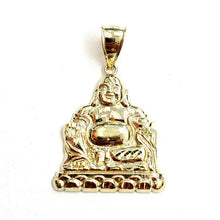 Load image into Gallery viewer, New 10k yellow gold buddha Buda Buddah pendant charm fine religious jewelry 4.2g