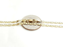 Load image into Gallery viewer, 14K Yellow Gold Valentino Chain Necklace fine gift jewelry unisex 2.5mm 24" 5.3g