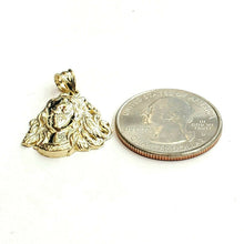Load image into Gallery viewer, New 10k yellow solid Gold Virgo zodiac astrology Pendant charm fine jewelry 2.3g