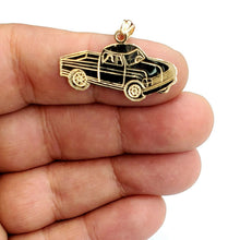 Load image into Gallery viewer, 14k yellow Gold truck pick up car vehicle Pendant charm gift fine jewelry 2.3g
