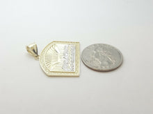 Load image into Gallery viewer, 10k two-tone gold last supper pendant charm fine gift religions jewelry 4.8g