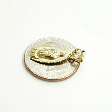 Load image into Gallery viewer, 10k gold virgin Mary Guadalupe pendant charm gift fine religious jewelry 0.9g