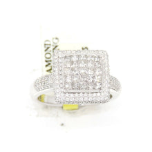 Load image into Gallery viewer, New 1.45Ct Natural Diamond 14k White Gold Wedding Engagement women Ring Size 7
