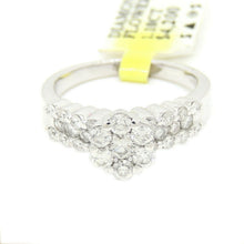 Load image into Gallery viewer, 1.10 Ct Natural Diamond In 14k White Gold Wedding Engagement Ring jewelry Size 7