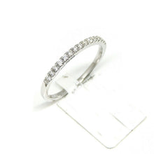 Load image into Gallery viewer, New 0.18ct genuine diamond 14k White Gold Women wedding band Ring jewelry Size 7