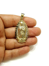 Load image into Gallery viewer, 10k gold virgin Mary Guadalupe pendant charm gift fine religious jewelry 5.3g