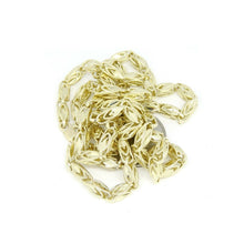 Load image into Gallery viewer, 10K real yellow gold 5.5mm Turkish chain Necklace fine gift jewelry 28" 38.6g