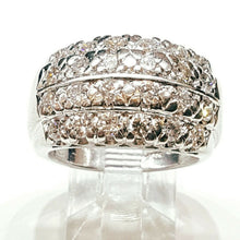 Load image into Gallery viewer, 1.00Ct genuine diamond platinum Women's anniversary wedding Ring gift Size 6.25