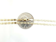Load image into Gallery viewer, 14K Yellow Gold Valentino Chain Necklace fine gift jewelry unisex 2.5mm 24" 5.3g