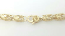 Load image into Gallery viewer, New 14K yellow gold 6.5mm Turkish chain Necklace fine gift jewelry men 28" 59g