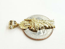 Load image into Gallery viewer, 10k yellow gold saint Jude juda pendant charm fine religious gift jewelry 1.6g