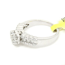 Load image into Gallery viewer, 1.10 Ct Natural Diamond In 14k White Gold Wedding Engagement Ring jewelry Size 7