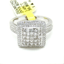 Load image into Gallery viewer, New 1.45Ct Natural Diamond 14k White Gold Wedding Engagement women Ring Size 7