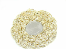 Load image into Gallery viewer, New 14K yellow gold 4.5mm Turkish chain Necklace fine gift jewelry 27.5" 35.2g