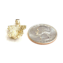 Load image into Gallery viewer, New 14k solid yellow Gold Chief face head Pendant fine jewelry 2.6g