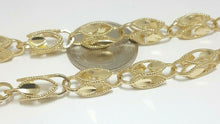 Load image into Gallery viewer, New 14K yellow gold 6.5mm Turkish chain Necklace fine gift jewelry men 28" 59g