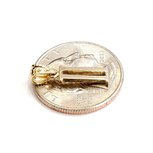Load image into Gallery viewer, New 14KT Yellow Gold Solid Roman number 2 Pendant charm gift Fine Jewelry 1g