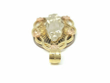 Load image into Gallery viewer, 14k 3 color gold virgin Mary Guadalupe pendant charm gift religious jewelry 7.1g