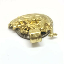Load image into Gallery viewer, New 14k yellow Gold Noah's Ark ship Pendant charm fine gift religious jewelry 8g