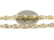 Load image into Gallery viewer, New 14K yellow gold 3.9mm Turkish chain 24" Necklace fine gift jewelry 26.8g