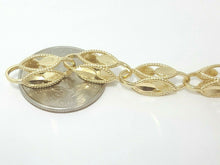 Load image into Gallery viewer, New 14K yellow gold 6.5mm Turkish chain Necklace fine gift jewelry men 28" 59g