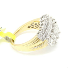 Load image into Gallery viewer, 2.00ct Genuine Diamond 14k yellow Gold Women anniversary wedding Ring Size 7