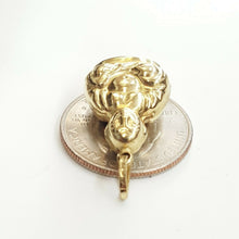 Load image into Gallery viewer, New 14k yellow gold 3D hollow buddha buda buddah pendant charm fine jewelry 2.6g